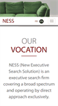 Mobile Screenshot of ness-recrutement.com